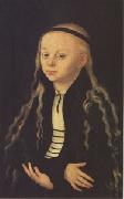 Lucas Cranach Portrait Supposed to Be of Magdalena Luther (mk05) china oil painting reproduction